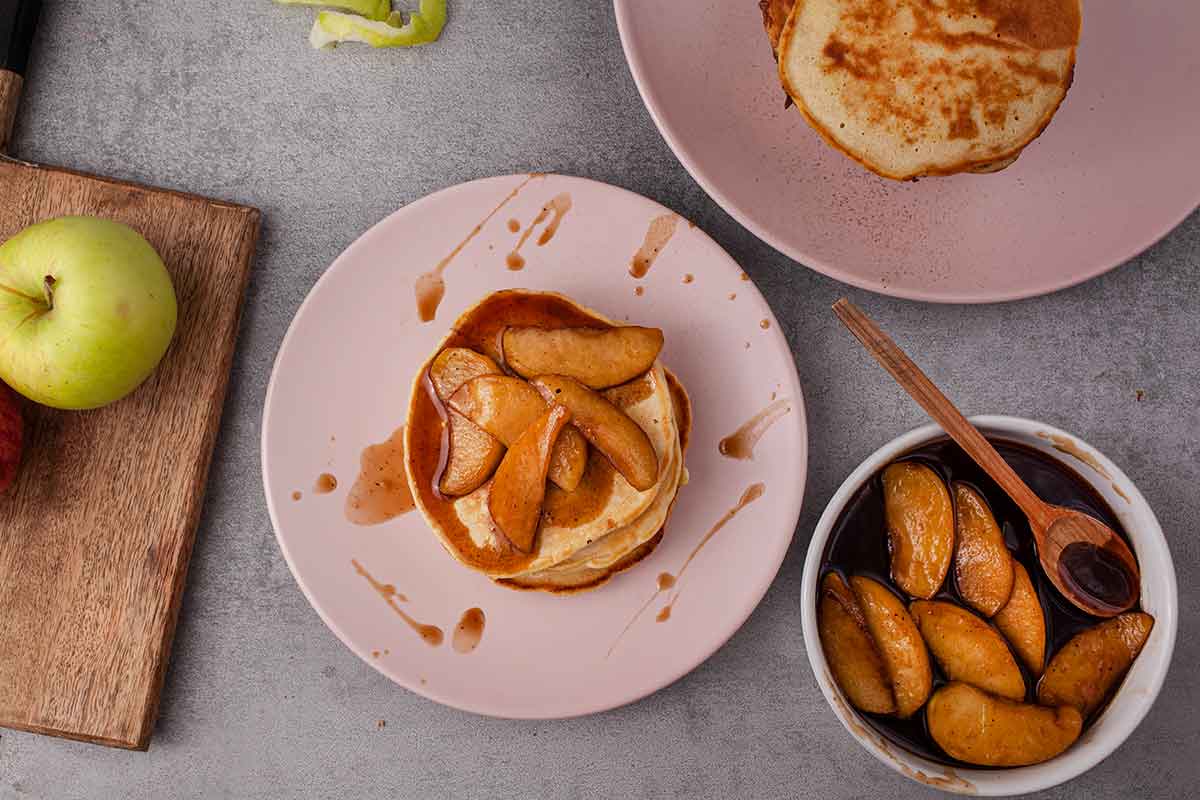 Apple Pancakes breakfast recipe 