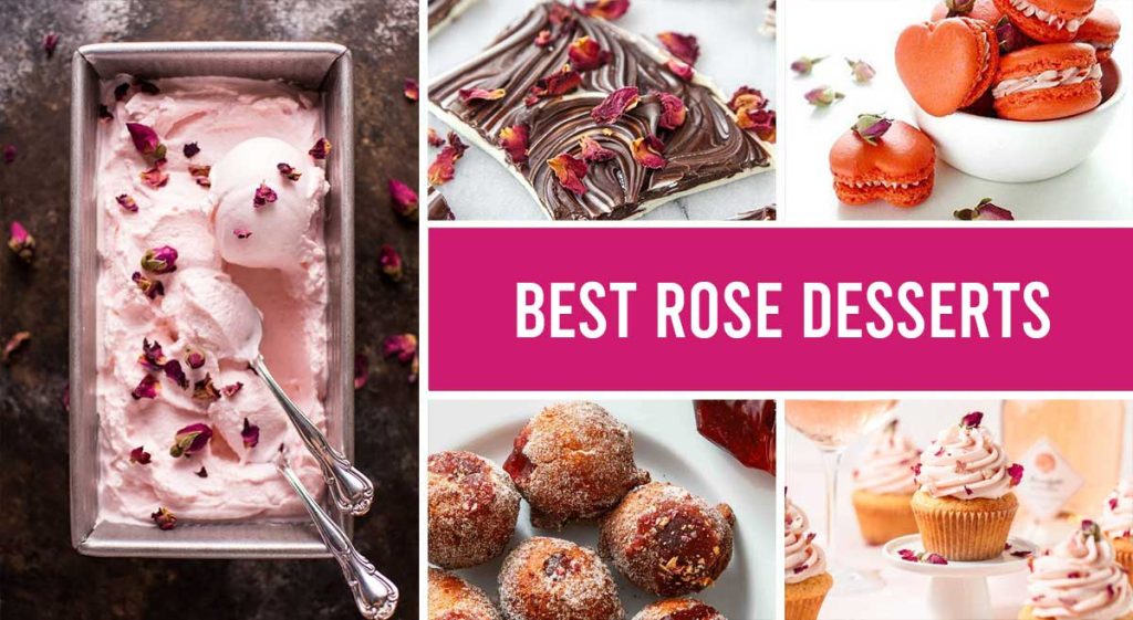 rose desserts rose jam recipes