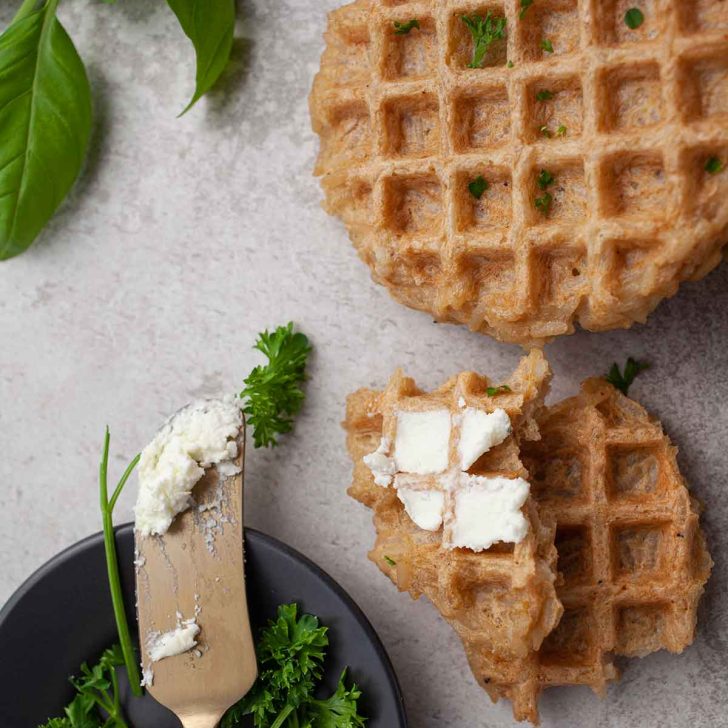 Easy Rice waffles vafe de orez