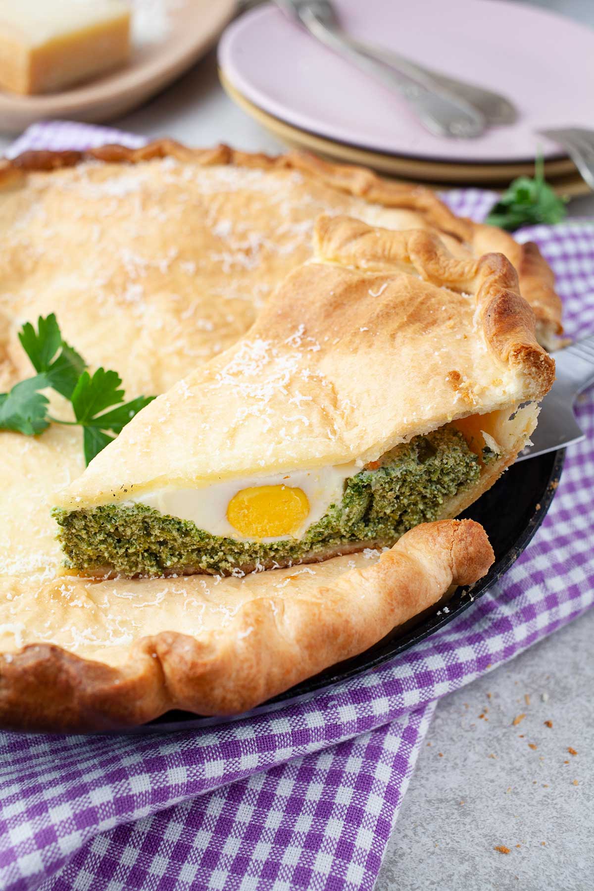 Italian Easter Pie with Spinach Torta Pasqualina Recipe
