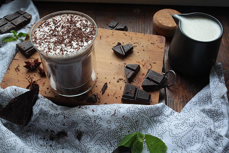 vegan hot chocolate homemade recipe